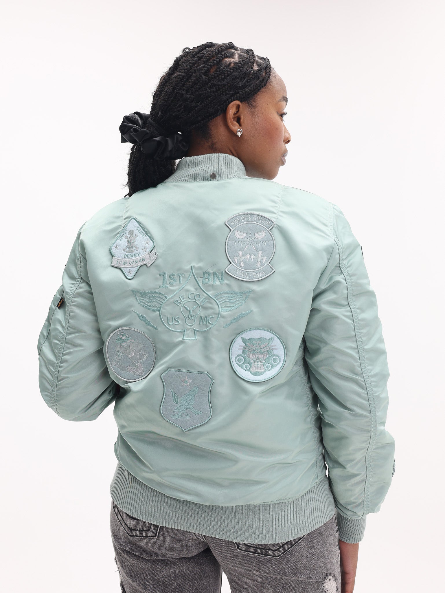 Alpha Jacket MA-1 Patch Dusty Green